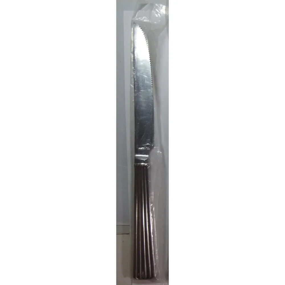 Reed & Barton Individual Solid Handle Steak Knife TRINITY HALL stainless 9-5/8